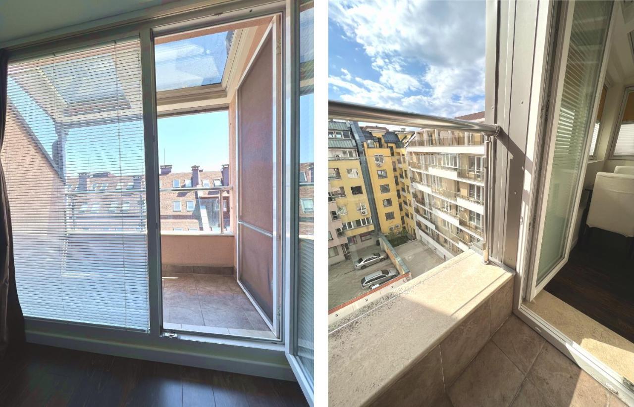 Unique Luxurious Jacuzzi Penthouse Duplex In City Center! 2 Baths! Free Parking! Sofia Zewnętrze zdjęcie