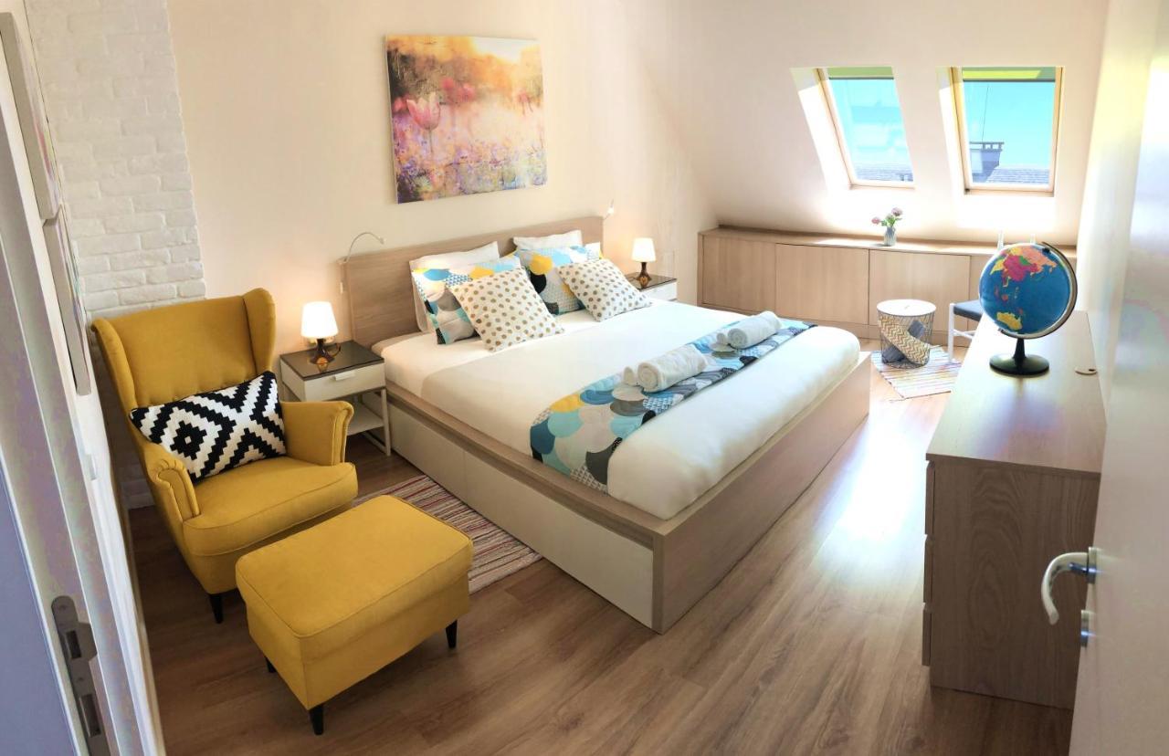 Unique Luxurious Jacuzzi Penthouse Duplex In City Center! 2 Baths! Free Parking! Sofia Zewnętrze zdjęcie