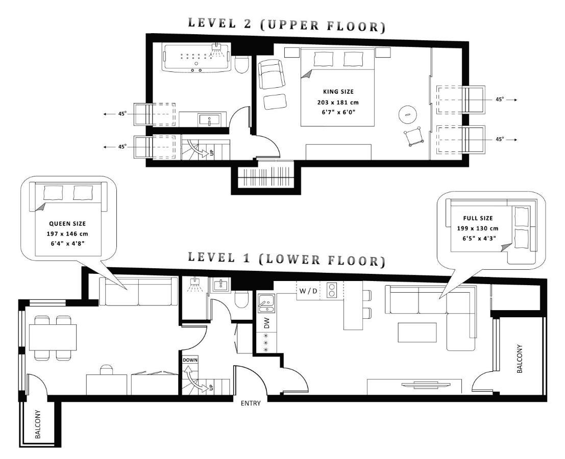 Unique Luxurious Jacuzzi Penthouse Duplex In City Center! 2 Baths! Free Parking! Sofia Zewnętrze zdjęcie